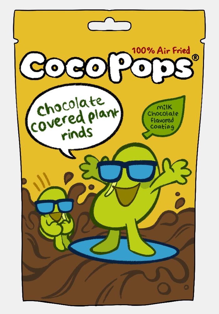 Colored version of sketch 2 to figure out the palette