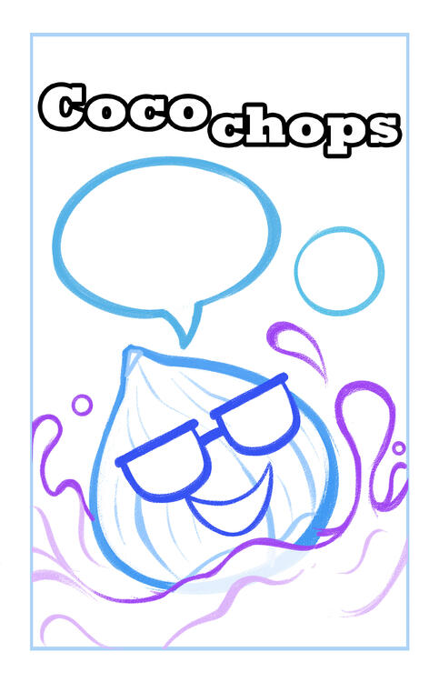 Coco Chops Hazelnut Packaging Design - Sketch