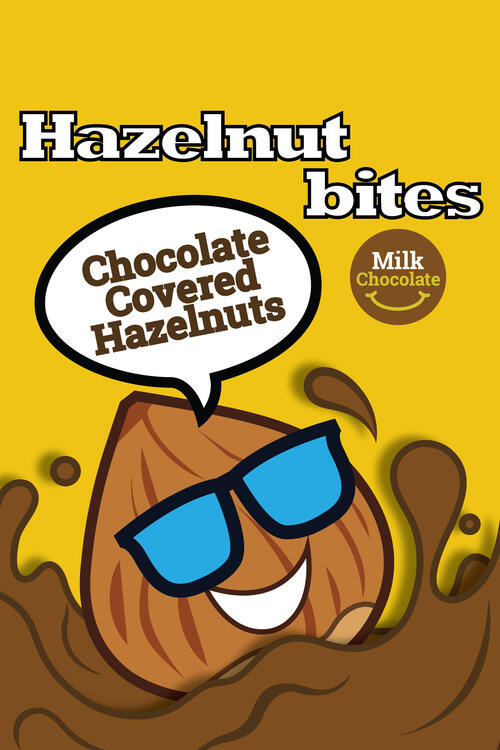 Coco Chops Hazelnut Packaging Design