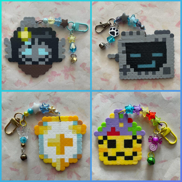 Perler keychains!