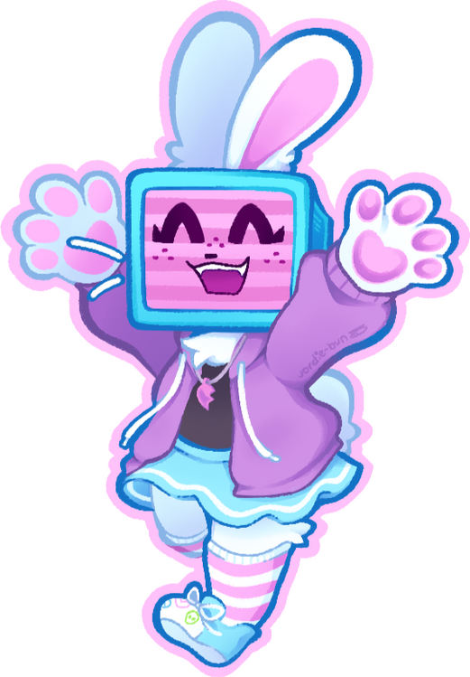 8-15-25 | Melanie sticker design for a convention!