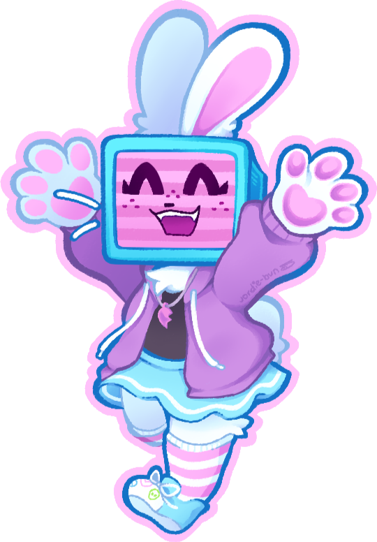 8-15-25 | Melanie sticker design for a convention!