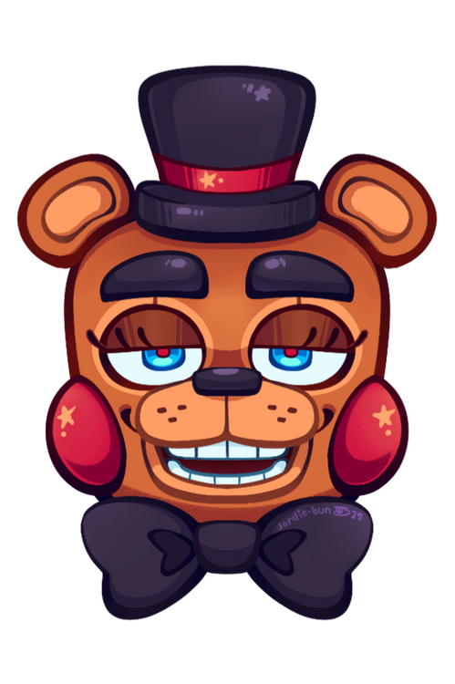 11-29-25 | "Toy Bear Animatronic" sticker design!