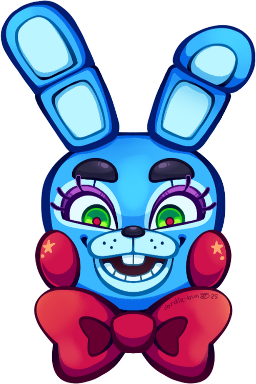 11-29-25 | "Toy Rabbit Animatronic" sticker design!