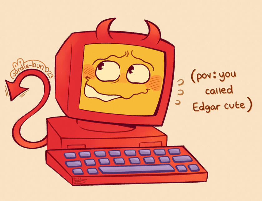 4-1-23 | Edgar Ko-Fi Doodle