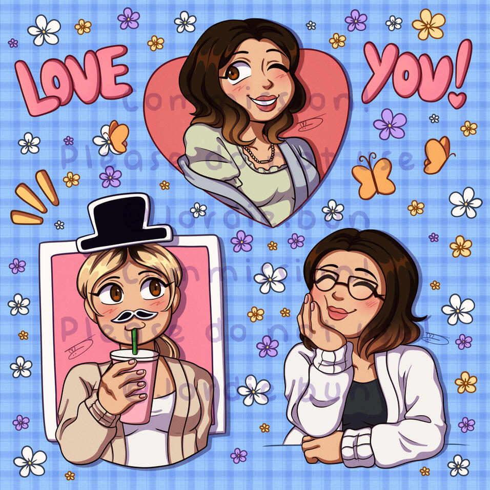 6-23-21 | Gf Doodle Page Commission :)