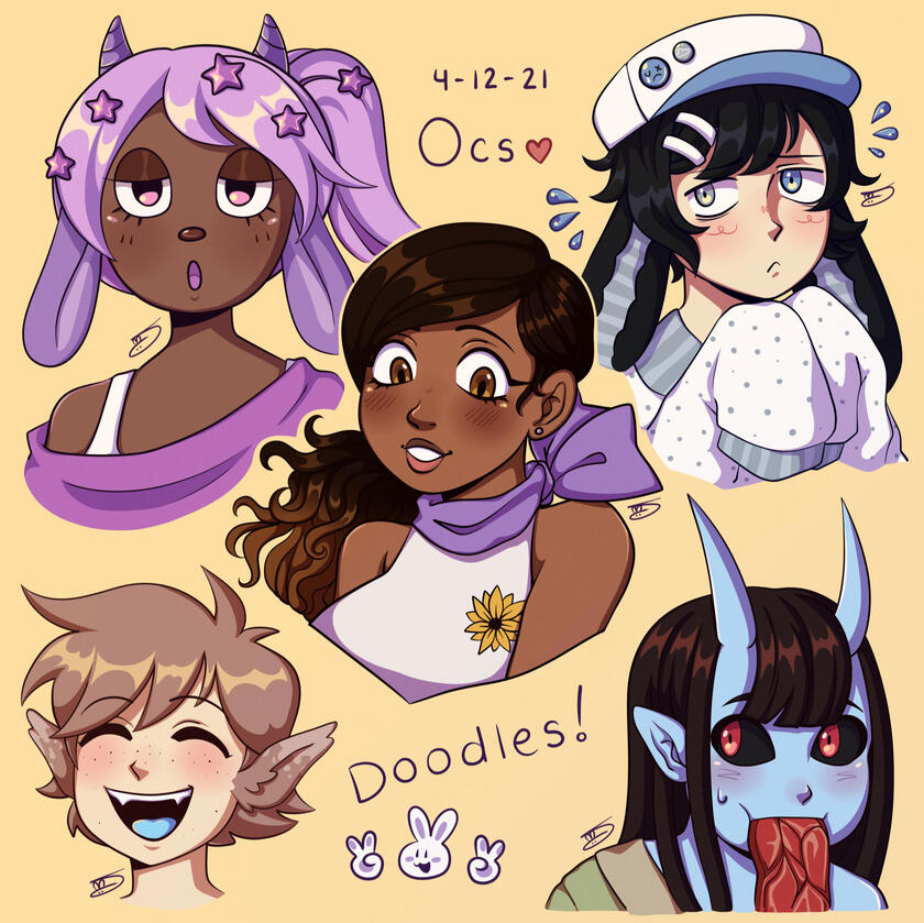 4-12-21 | OC Doodles