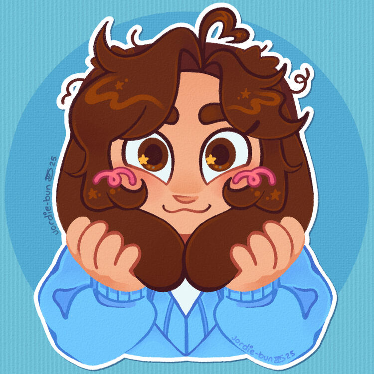 1-15-25 | Simple bust illustration of my persona!